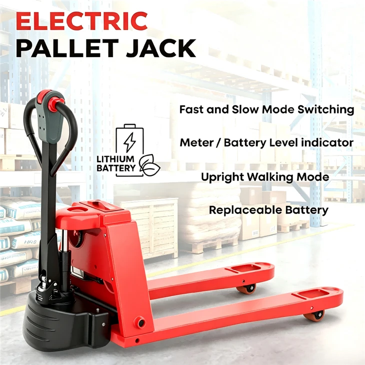 Electric Pallet Truck For Warehouse Handling factory