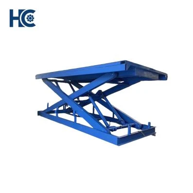 Industriell kraftstationärt saxlyftbord